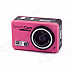 PANNOVO M300 5.0MP HD Sports Camera w/ 0.4" LCD, Wi-Fi, TF, USB - Pink