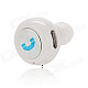 EPGATE D00280 Hands-Free Bluetooth v4.0 Stereo Music Earphone - White