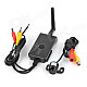 AV Wi-Fi Transmitter + Car Rearview Camera Set - Black