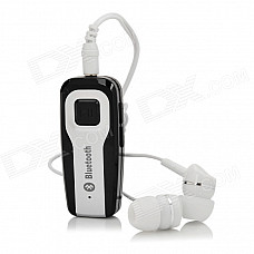 Bluetooth V4.0 A2DP Stereo Audio Music Receiver w/ 3.5mm Jack / Mini USB - Black + Silver