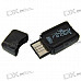 Mini USB 2.0 Micro SD/TF Card Reader (Black)