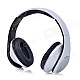 QY-990 Stylish Headphones for Samsung / IPHONE - White (120cm-Cable / 3.5mm Plug)