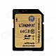 Kingston Digital Ultimate Flash SDXC Memory Card - Golden (64GB / Class 10 UHS-I)