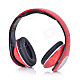 QY-990 Stylish Super Bass Headphones for Samsung / IPHONE - Red (120cm-Cable / 3.5mm Plug)