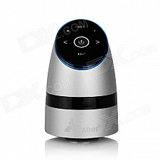 ADIN F2 Bluetooth V4.0 Hi-Fi Stereo Vibration Speaker w/ USB 2.0 / NFC / 3.5mm - Sliver + Black