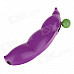 Pea Shape Zinc Alloy Oil Lighter - Purple + Green