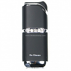 Butane Jet Lighter with Simulated Diamonds