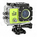 Water Resistant FPV HD 2.0" LTPS CCD Wide Angle Sports DV Camera w/ Wi-Fi - Blue + Black