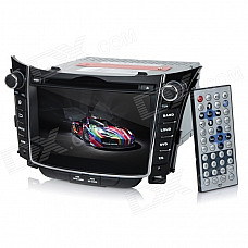 KLYDE KD-7028 7" Android 4.2.2 Dual-Core Car DVD Player w/ GPS Navigator / WiFi for Hyundai - Black