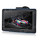 6.9" Capacitive Screen Win CE 6.0 Car GPS Navigator w/ Multinational Map - Black