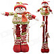 NEJE ST0006-1 Christmas Stretch Santa Claus Gift Snowman Doll - Red + Multi-Color