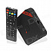 MXQ Quad-Core H.265 Android 4.4.2 Google TV Player Mini PC w/ 1GB RAM, 8GB ROM, US Plug - Black