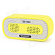 SLANG Q3 3W Bluetooth V3.0 Multifunctional Speaker w/ FM / Micro USB / TF / USB / 3.5mm - Yellow