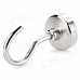 Handy N35 NdFeB Magnet Suction Hook - Silver