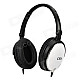 ChiSheng NCH-1 3.5mm Active Noise Canceling Headband Headphone - Black + White