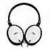 ChiSheng NCH-1 3.5mm Active Noise Canceling Headband Headphone - Black + White