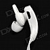 Cannice Muses1 Sports Wireless Bluetooth V4.0 Neckband In-Ear Earphone w/ Microphone - White