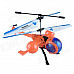 M39 Rechargeable 3.5-CH R/C Helicopter w/ Gyroscope / Remote Controller - Orange + Blue