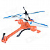 M39 Rechargeable 3.5-CH R/C Helicopter w/ Gyroscope / Remote Controller - Orange + Blue