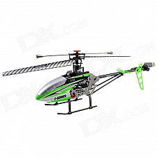 MJX F45 70cm 2.4G 4-CH Single Blade R/C Helicopter - Green + Silver