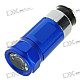 Car Cigarette Lighter Socket Rechargeable 0.5W 30-Lumen Mini LED Flashlight - Blue (DC 12V)