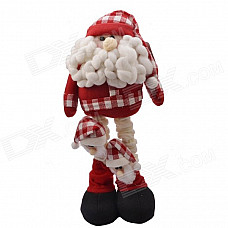 NEJE ST0006-5 Christmas Stretch Santa Claus Doll Gift - Red + White + Black