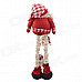 NEJE ST0006-5 Christmas Stretch Santa Claus Doll Gift - Red + White + Black