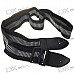 High-Quality Nylon Guitar Strap (Black + White)