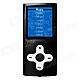 HOTT MU820 1.8" Sporting MP3 / MP4 Sports Player w/ FM Radio / Recorder - Black (4GB)