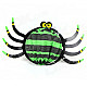 Cute Funny Squabby Paper Spider Hanging Ornament for Halloween - Black + Blue