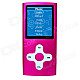 HOTT MU820 1.8" Sporting MP3 MP4 Player w / FM / Recorder - Red (4GB)