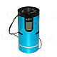 HOTT S010 1.0" LCD Waterproof Outdoor Sports Subwoofer Speaker w/ FM / TF - Blue