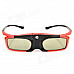 SG16-DLP 3D Active Shutter Glasses for DLP-link Projector - Black + Red