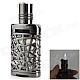 Creative Perfume Bottle Shaped Mute Zinc Alloy Butane Lighter - Black