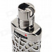 Creative Perfume Bottle Shaped Mute Zinc Alloy Butane Lighter - Black