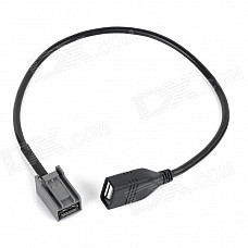 USB 2.0 MP3 Converting Data Cable for Honda - Black