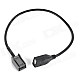 USB 2.0 MP3 Converting Data Cable for Honda - Black