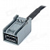 USB 2.0 MP3 Converting Data Cable for Honda - Black