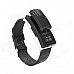 I-Wacth BT Bluetooth V3.0 Wireless Smart Watch w/ Bluetooth Earphone for Cellphone - Black + Silver