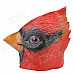 SYVIO Stylish Red Bird Style Face Mask for Cosplay / Costume Party - Red + Black