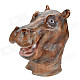 SYVIO Hippopotamus Head Mask for Cosplay / Costume Party - Brown