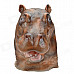 SYVIO Hippopotamus Head Mask for Cosplay / Costume Party - Brown