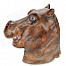 SYVIO Hippopotamus Head Mask for Cosplay / Costume Party - Brown