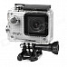 S30W Water Resistant 1.5" TFT CCD 1080P HD 150' Wide-Angle Sports Camcorder w/ Wi-Fi - White + Black