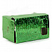 DIY Google Cardboard Virtual Reality 3D Glasses w/ NFC Headband for 4~7" Cell Phone - Green