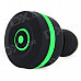 ZY ZY-S8 Mini Bluetooth V3.0 1-to-2 In-Ear Earphone w/ Microphone - Black + Green