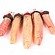 Halloween Silicone Scary Fake Finger - Incarnadine + White + Multi-Color (5 PCS)