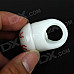 Halloween Glowing Eyeball Style Decoration Silicone Ring - White + Red + Blue