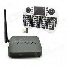 MINIX NEO X6 + White English Keyboard Quad-Core Android 4.4.2 Google TV Player w/ 1GB RAM, 8GB ROM