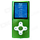 HOTT MU820 1.8" TFT Sporting MP3 MP4 Player w / FM / Voice Recorder - Green (4GB)